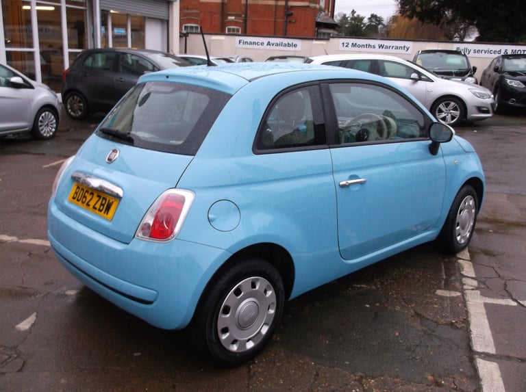 2012 Fiat 500 1.2 Pop 3dr [Start Stop] HATCHBACK Petrol Manual