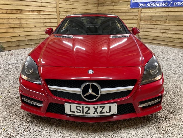 2012 Mercedes-Benz SLK 1.8 SLK200 BlueEfficiency AMG Sport Convertible 2dr Petrol G-Tronic+ Euro ...