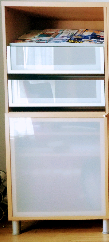 2 X Ikea Besta Side cabinets