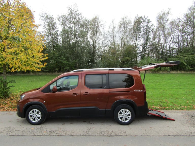 image for 2021 Peugeot Rifter HORIZON 1.5 HDI LWB Wheelchair Accessible Disabled Mobility Vehicle WAV  Dies...