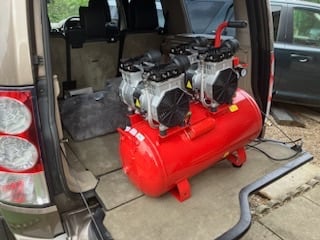 image for Clarke 3.5 HP air compressor 