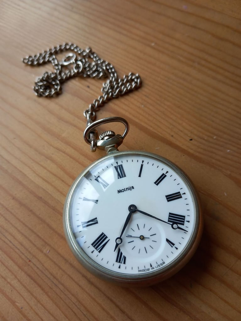 Original USSR Pocket Watch - Unique Time Piece