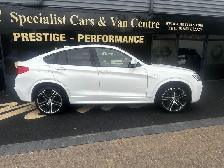BMW X4 2.0 X4 xDrive20d M Sport White Auto Diesel 2017