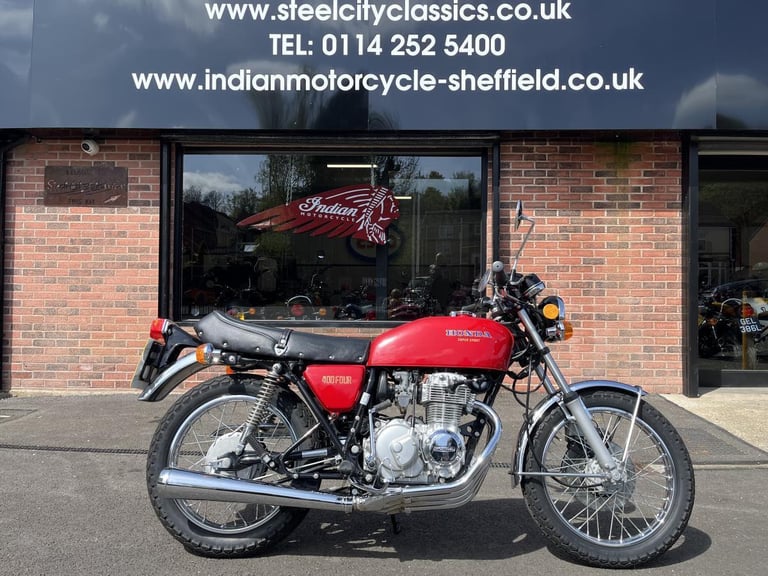 1977 Honda CB400 Four in beautiful condition for sale in Chesterfield