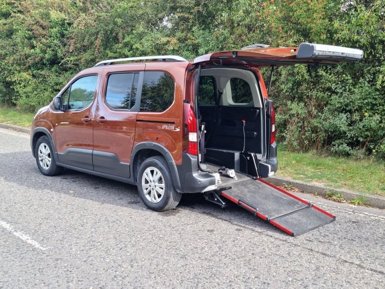 2019 Peugeot Rifter 3 Seat Wheelchair Accessible Disabled Access Vehicle WAV  MPV Diesel Manual