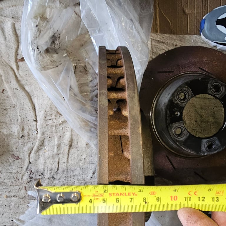 Porsche panamera 2011 diesel brake discs