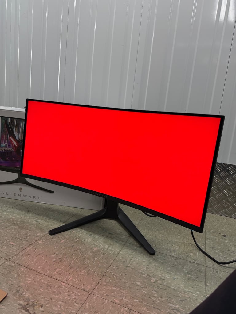 34 inch Alienware QD OLED WQHD 3440x1440 21:9 1800R Curved Gaming Monitor 165Hz  0.1ms AW3423DWF