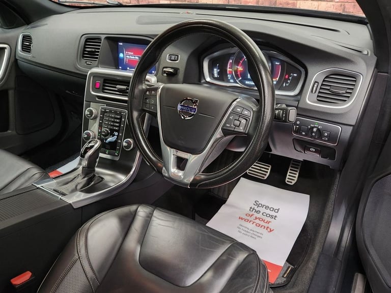 2017 Volvo S60 2.0 D3 R-Design Lux Nav Saloon 4dr Diesel Auto Euro 6 (s/s) (150 ps) Saloon Diesel...