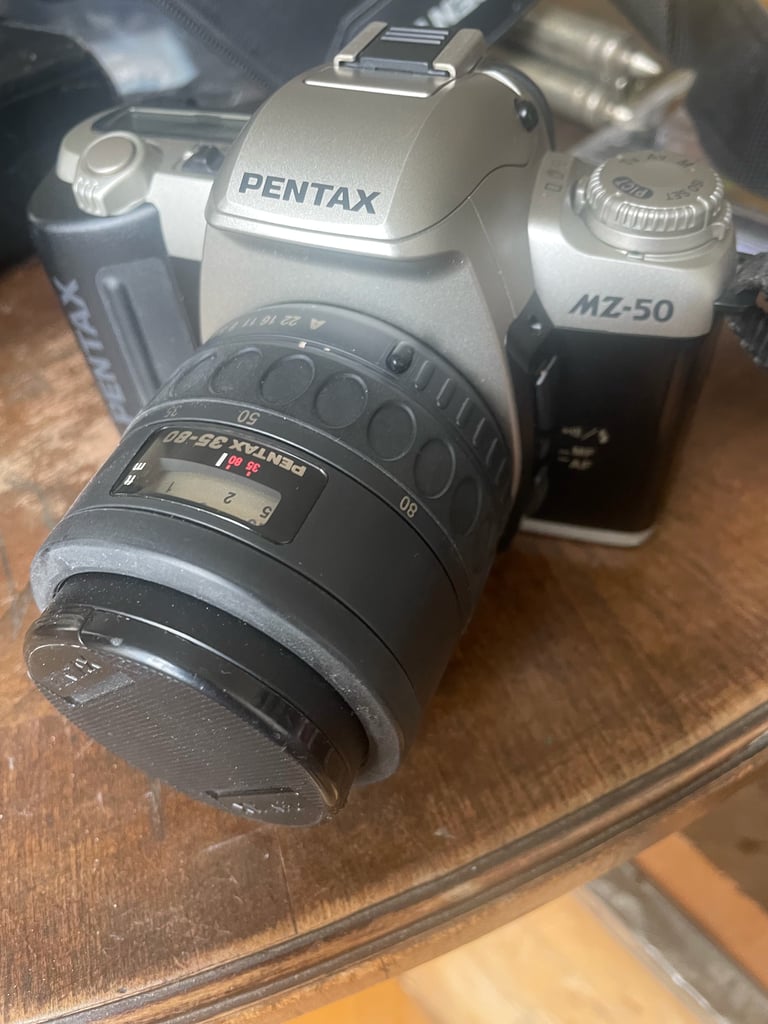 image for Vintage Camera Lot (7 Cameras + Cases) – Kodak, Pentax, Zenit, Cassar & More