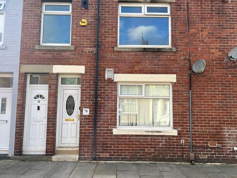 2 Bedroom Lower Flat to Rent in Hebburn, Collingwood Street