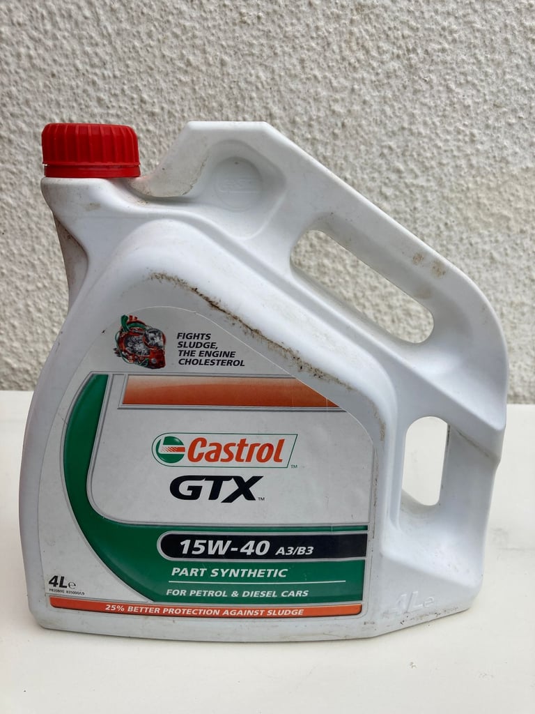 CAR OIL both nearly full