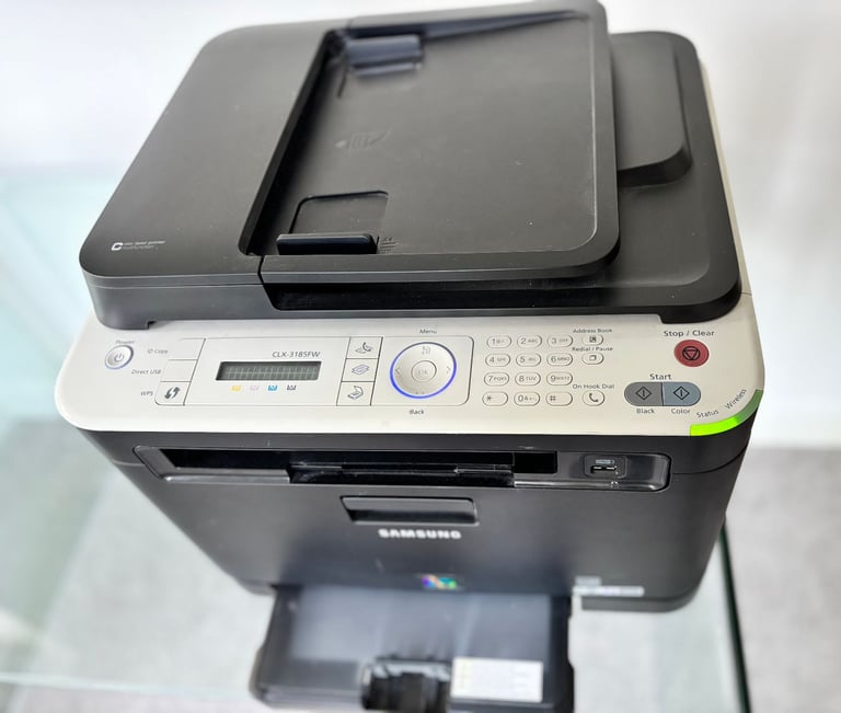 image for Samsung CLX - 3185FW laser multifunctional colour printer