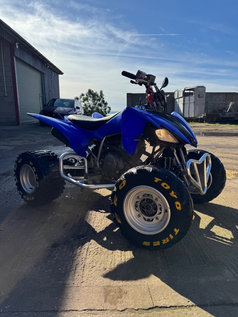 Yamaha raptor 250r road legal quad
