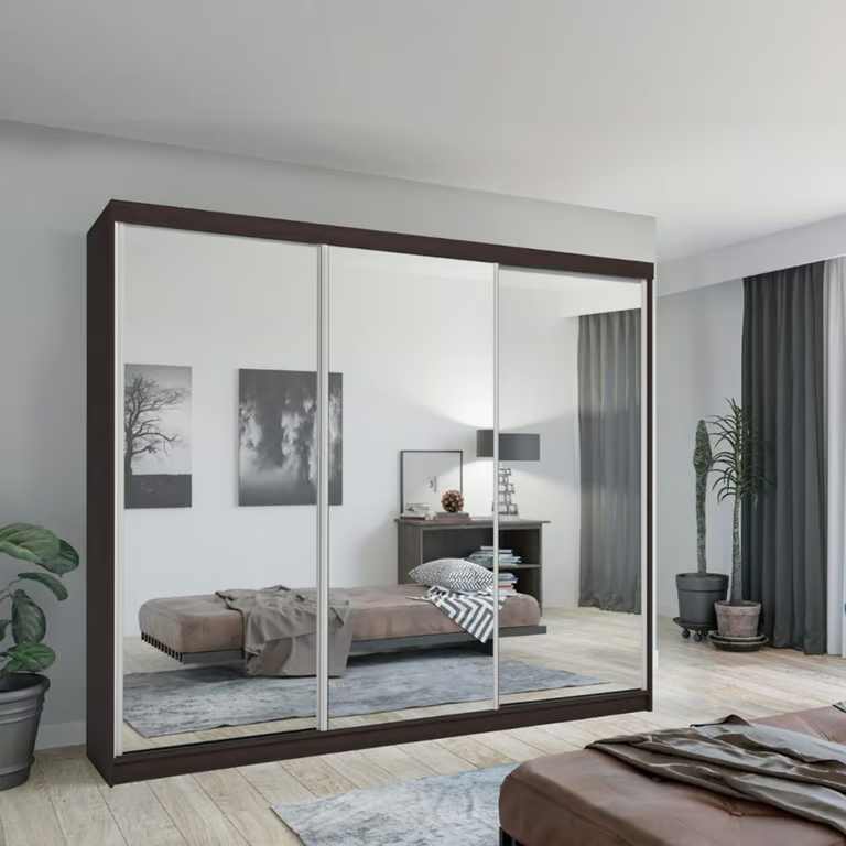 LIMITED TIME ONLY – MILTON KEYNES 2/3 SLIDING WARDROBE WITH MIRRORS – CASH ON DELIVERY