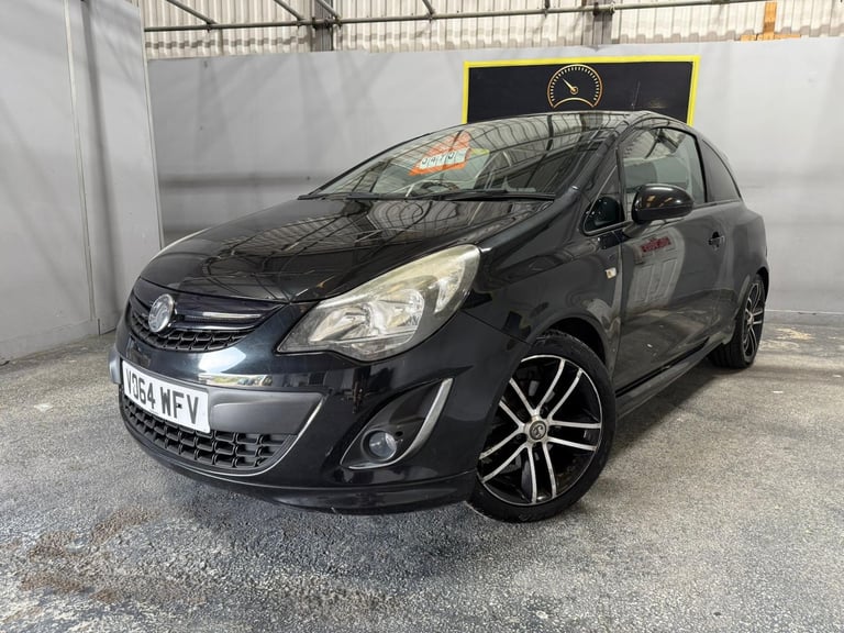 2014 Vauxhall Corsa 1.4T 16V Black Edition Hatchback 3dr Petrol Manual Euro 5 (s/s) (120 ps) Hatc...