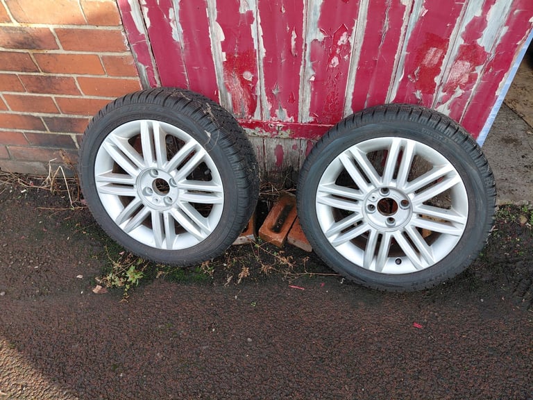 2x alloy wheels 16"