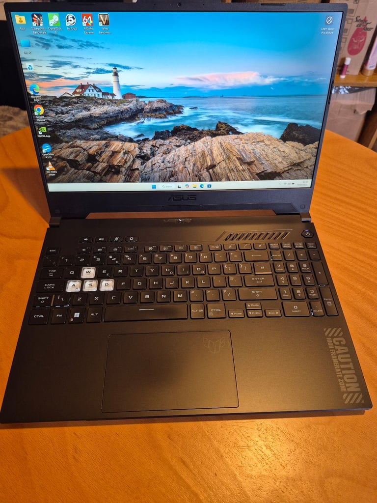 Gaming Laptop Asus TUF Dash F15 15.6" Intel i5-12450H/RTX3050Ti/16GB RAM/512GB SSD/Windows 11