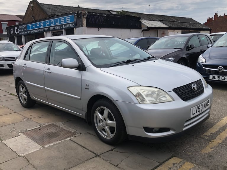 2003 Toyota Corolla 1.6 VVT-i T3 5dr Auto HATCHBACK Petrol Automatic