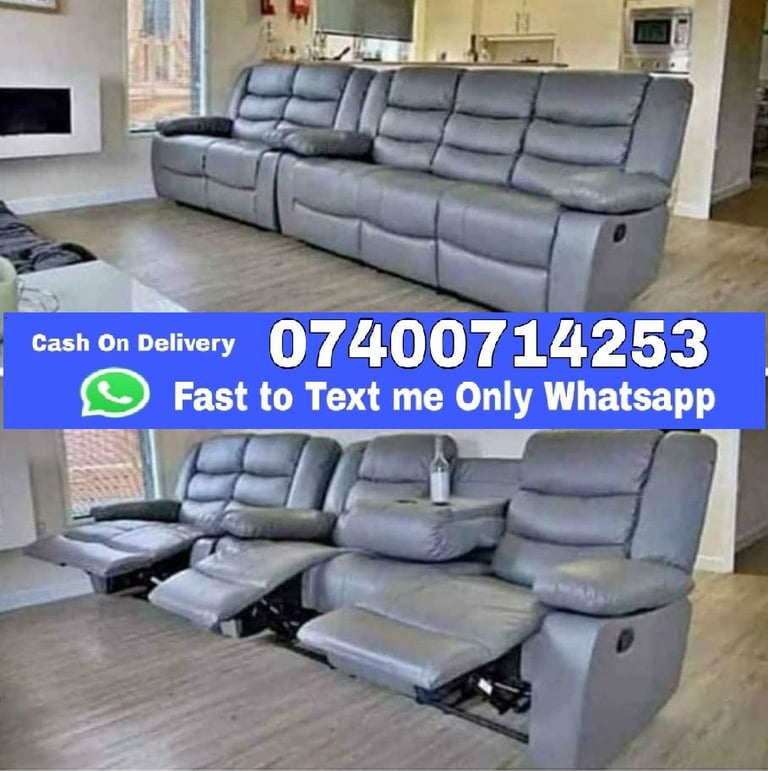 image for Luxury Recliner Leather Corner or 3+2 Seater Sofas Made to Impress