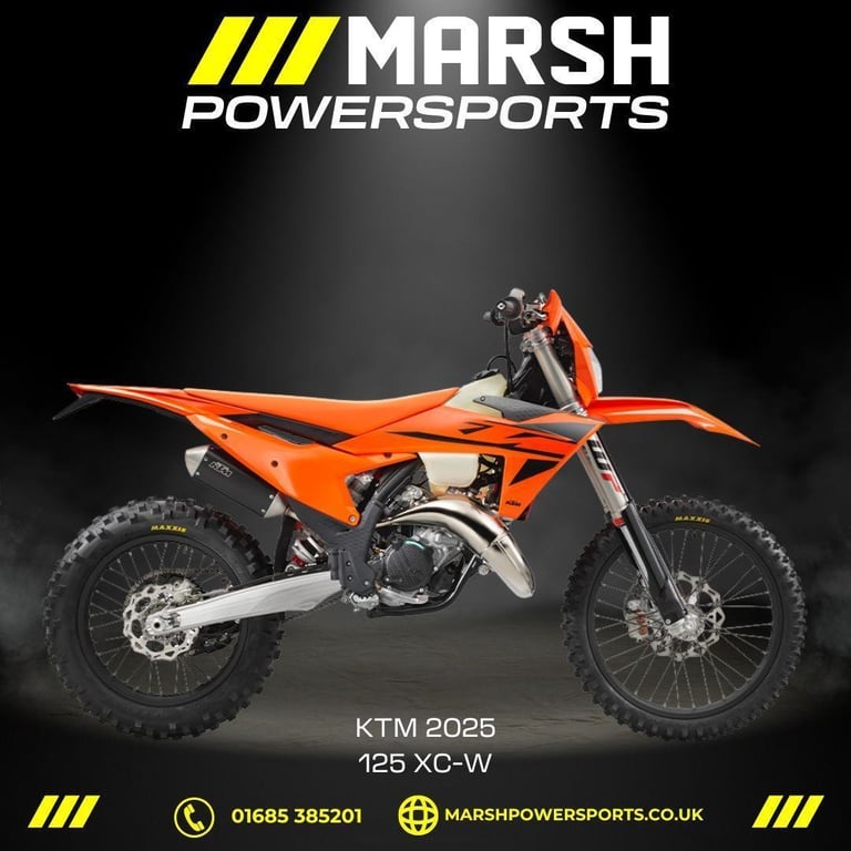 image for KTM 125 XC-W 2025 - KTM Main Dealer - REDUCED! ONE LEFT BE FAST!