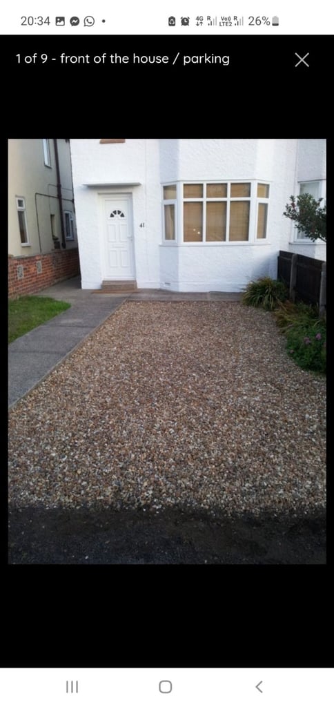 3 bed . big garden .off street parking.available now 