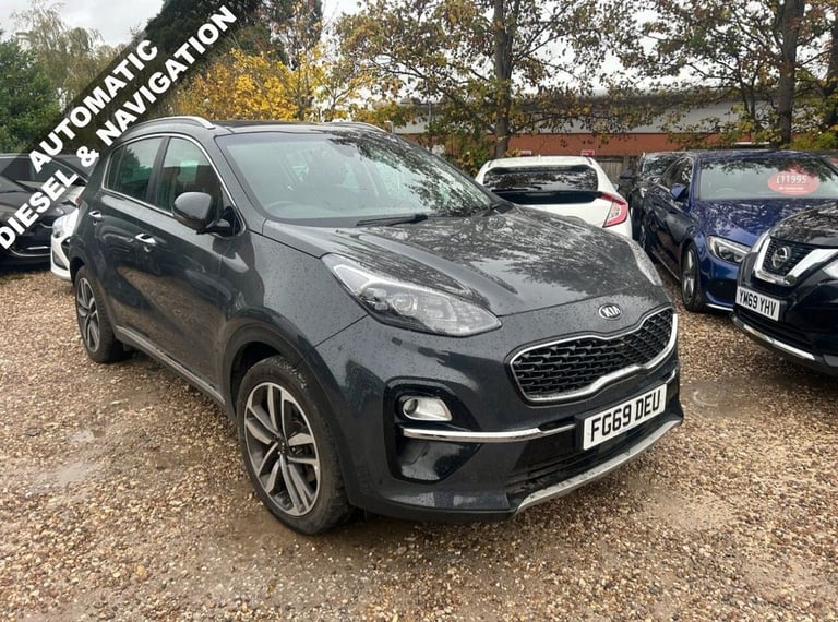 2019 Kia Sportage 1.6 CRDi EcoDynamics+ 4 SUV 5dr Diesel DCT Euro 6 (s/s) (134 bhp) ESTATE Diesel...