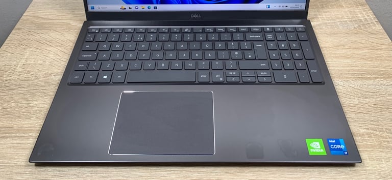Dell i7 11thGen 16GB 512GB SSD UltraFast Cad/Gaming/Editing Slimline Laptop, NVIDIA Graphics