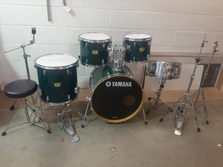 image for Yamaha YD Emerald 5 Piece Drum Kit 12 13 16 22in + 14 Snare ~ Hardware Included from £375 ono