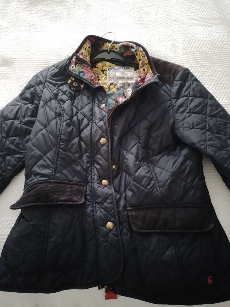 image for JOULES NAVY QUILTED SHORT JACKET