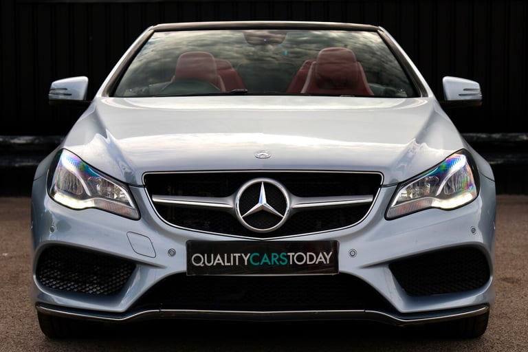 2013 Mercedes E Class E350 CDI 3.9 V6 AMG Sport Convertible *Diamond Silver *