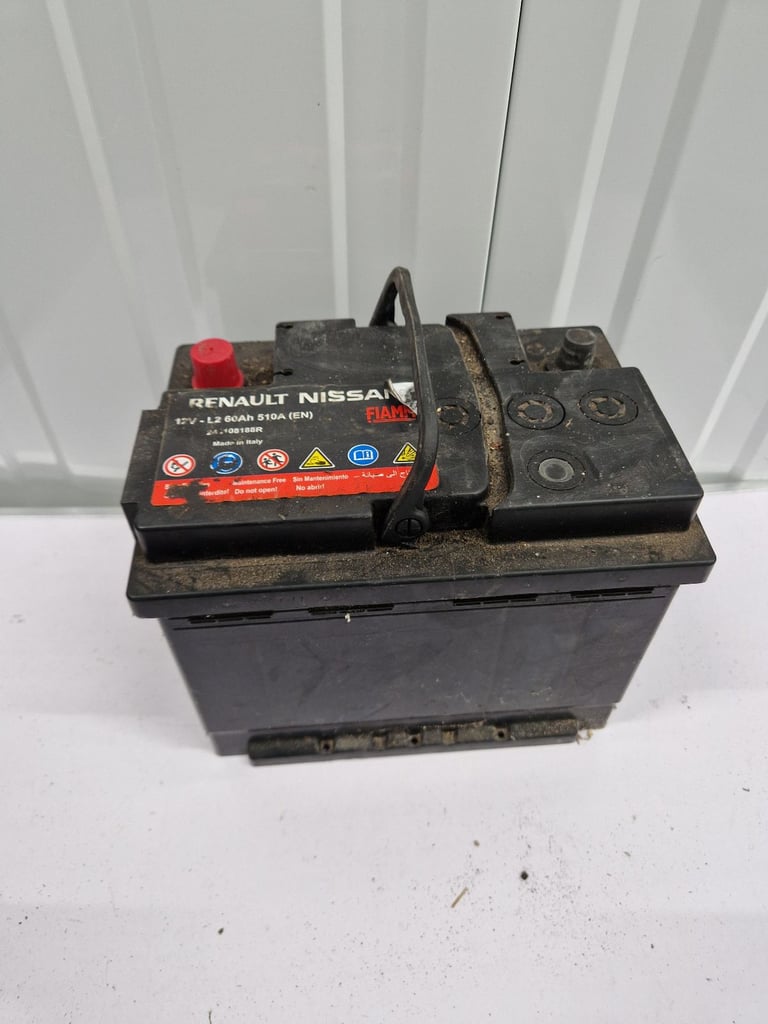 fiamm 12v - l2 60ah 510a renault nissan