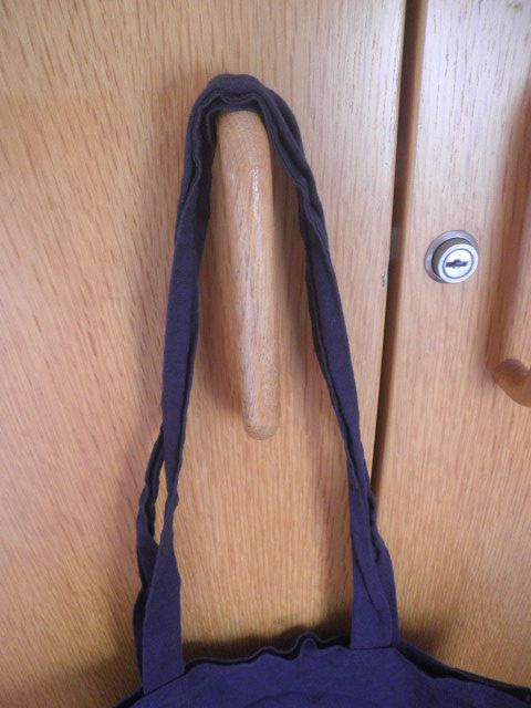 Tote Bag Shopping Bag Reusable – Blue Cotton Printed