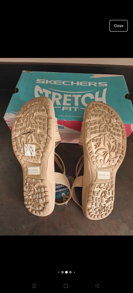 image for Skechers Women's Reggae Slim-Simply Stretch Sport Sandal size 8