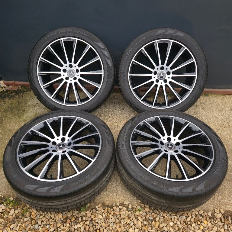 Genuine Mercedes GLC 20" Turbine Alloy Wheels AMG A2534012700 ML Night Edition