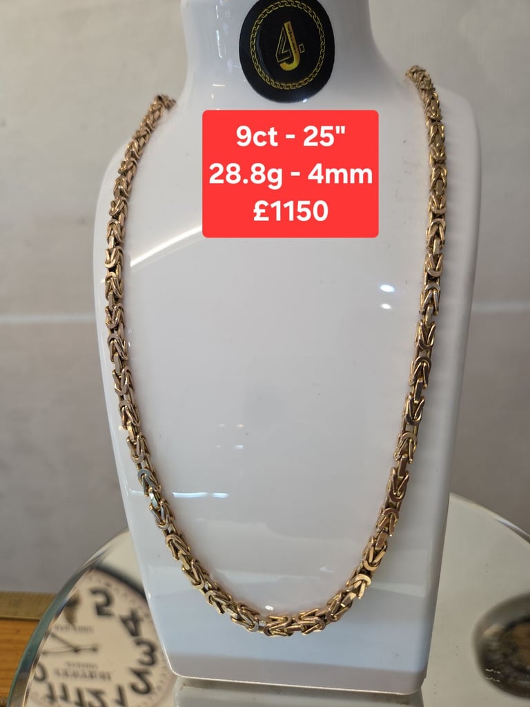 🔥 9ct gold chain 
