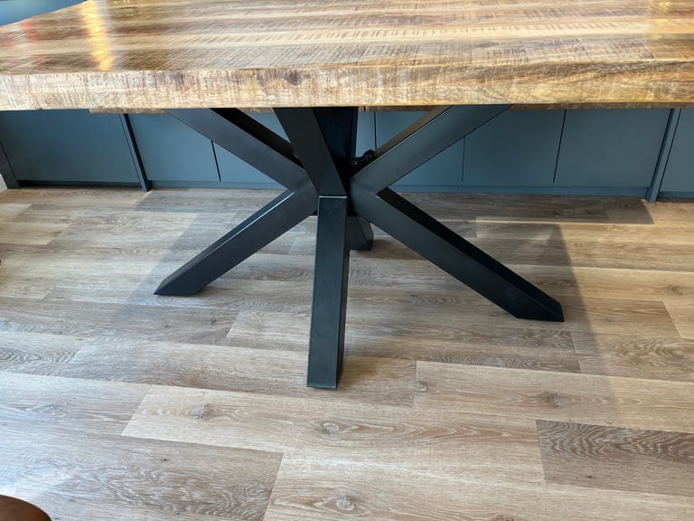 Solid mango wood table 160 x 80cm from Artico Interiors
