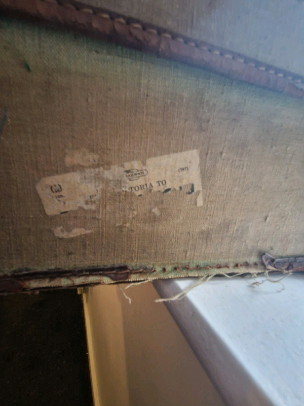 Vintage ww2 military suit case
