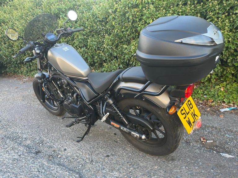 HONDA CMX500 REBEL, 2018(18), 1 OWNER, 14,650 MILES, FSH, SUPERB CRUISER, £3795