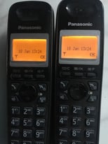 Panasonic dual home cordless telephone set