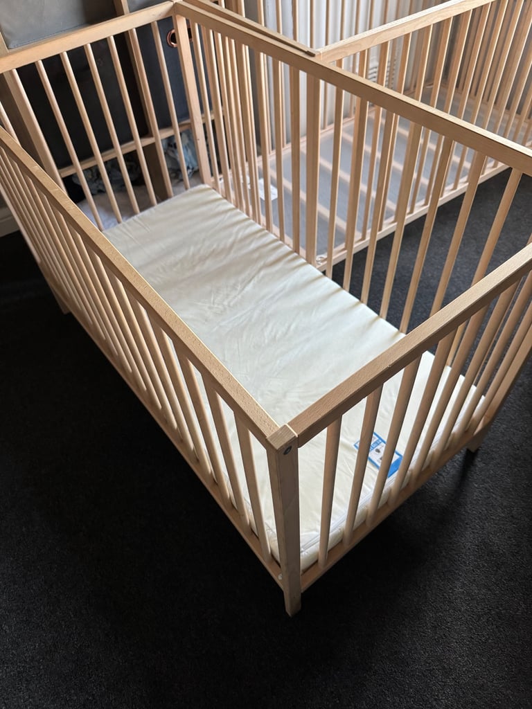 image for Twin cots and mattresses