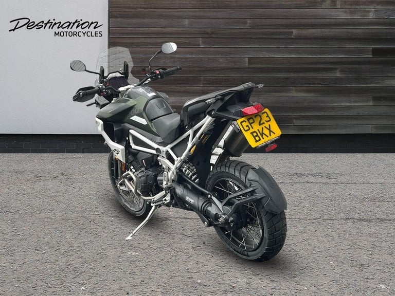 2023 Triumph Tiger 1200 RALLY PRO Petrol green Manual