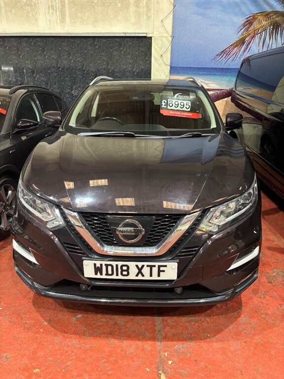 2018 Nissan Qashqai 1.2 DiG-T N-Connecta 5dr HATCHBACK PETROL Manual