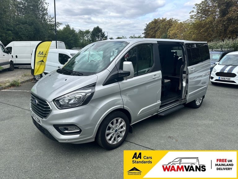 2022 Ford Tourneo Custom 2.0 320 EcoBlue Titanium Minibus Double Cab 5dr Diesel Manual L2 Euro 6 ...