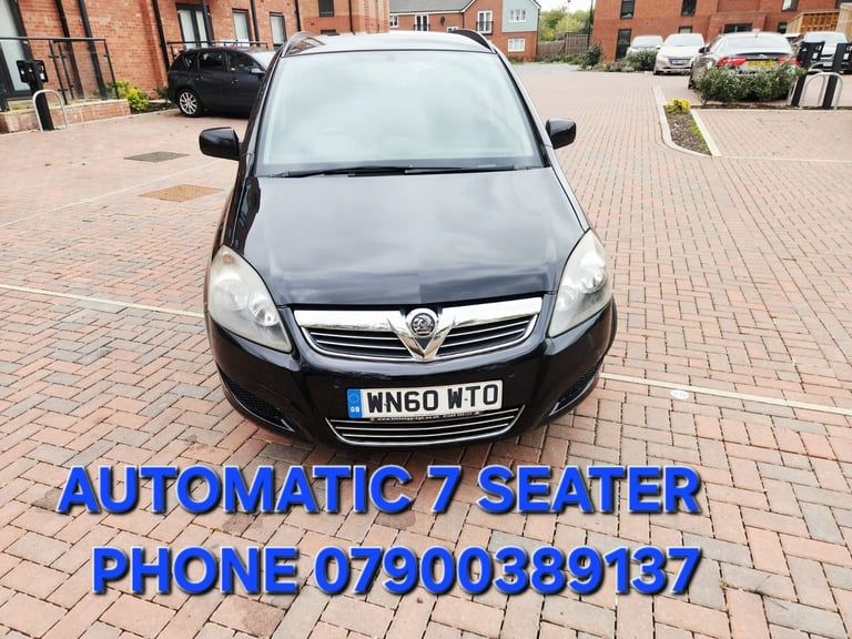 VAUXHALL ZAFIRA AUTOMATIC 7 SEATER DIESEL CLEAN CAR IN COVENTRY 