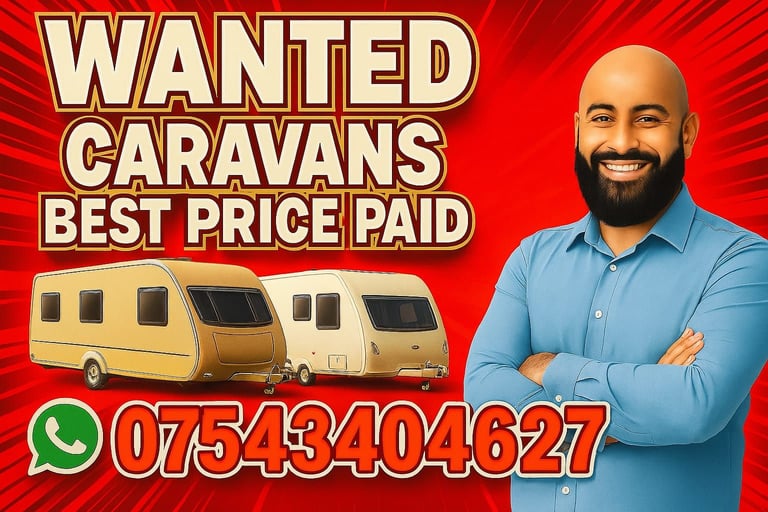 Caravans wanted caravans 