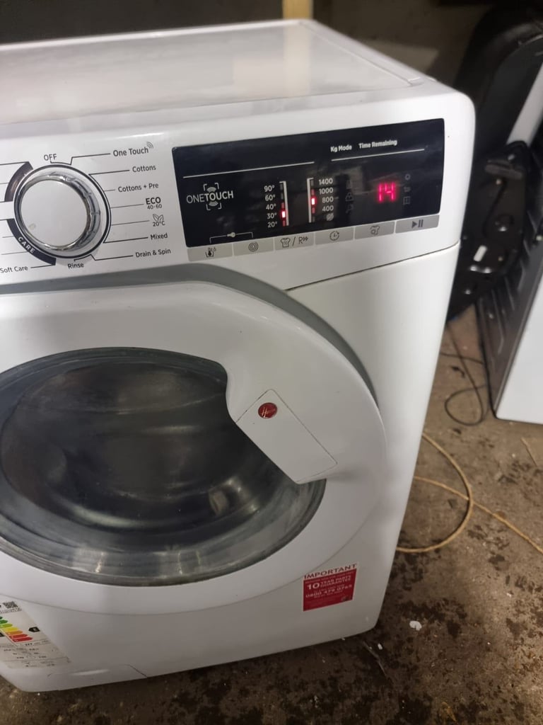 Hoover Washer Dryer 10/6 kg 90 Days Warranty (delivery available or collection)