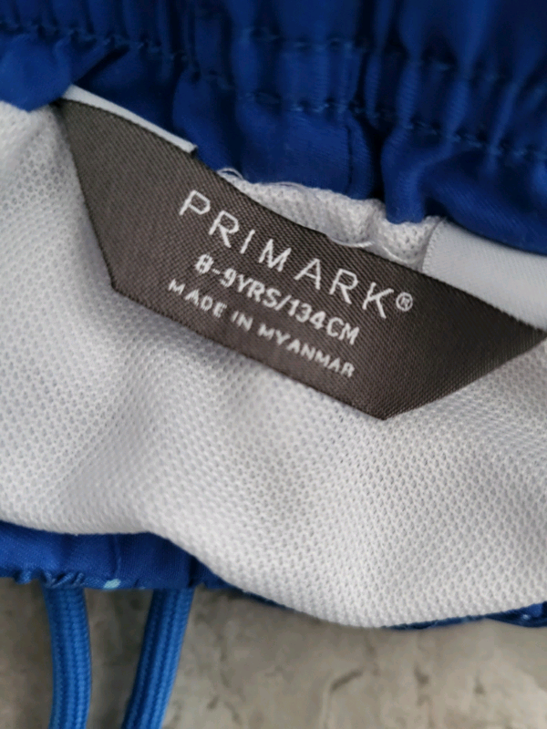 Boys blue swim shorts