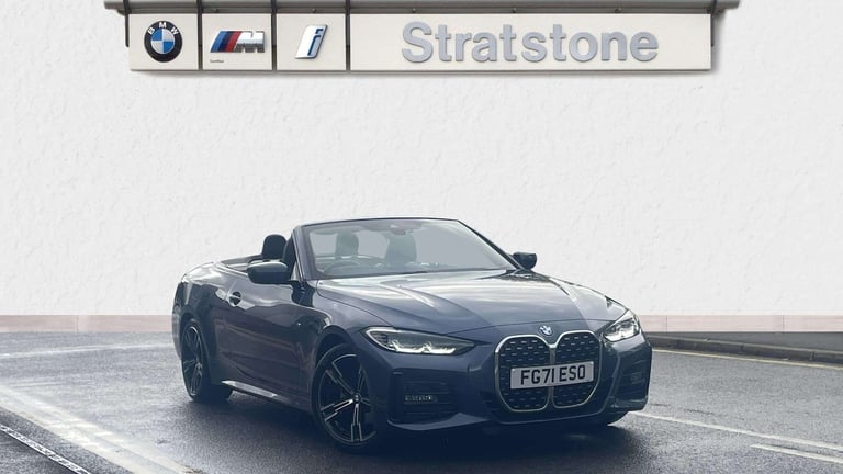 2021 BMW 4 Series 420i M Sport 2dr Step Auto Convertible Petrol Automatic