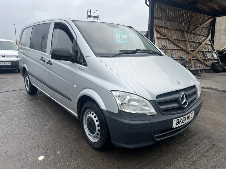 2011 Mercedes-Benz Vito 113CDI BlueEFFICIENCY Window Van PANEL VAN Diesel Manual