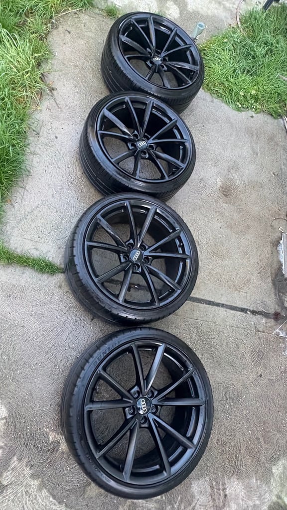 image for Audi rs4 20” v spoke alloy wheels 